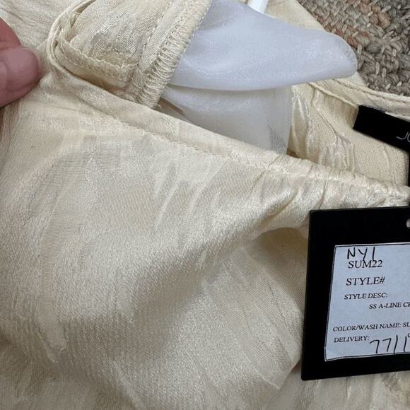 NWT Joe's Womens Summer Melon Alicia Puff Sleeve Crew Neck Top Size SP JWSM2097 - Picture 8 of 12